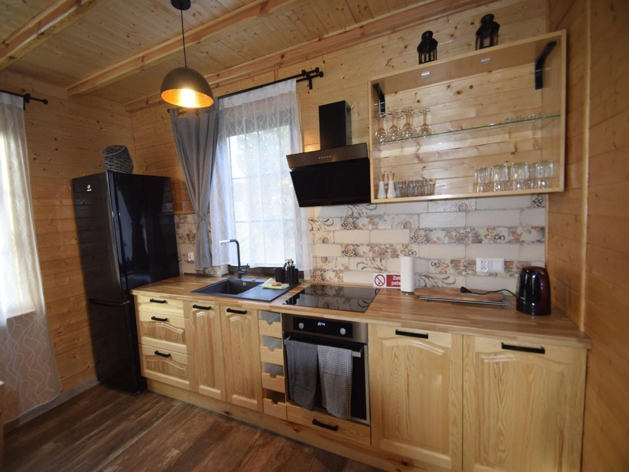 Wooden Holiday Home In Skrzynia With Terrace Осек Екстериор снимка